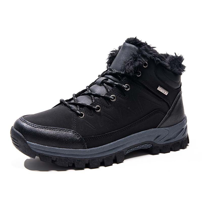 (⏰Limited Time Sale 70% OFF) Men's Orthopedic Hiking Boots - Safe and Comfortable Work Boots - Waterproof, Slip-resistant, Impact-resistant, and Puncture-resistant - Wide Toe